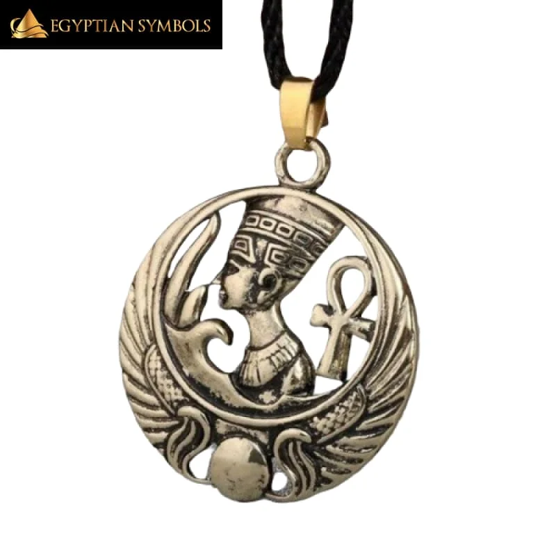 Best necklaces and pendants with butterfly pendants for a delicate, light style-Egyptian Queen necklace