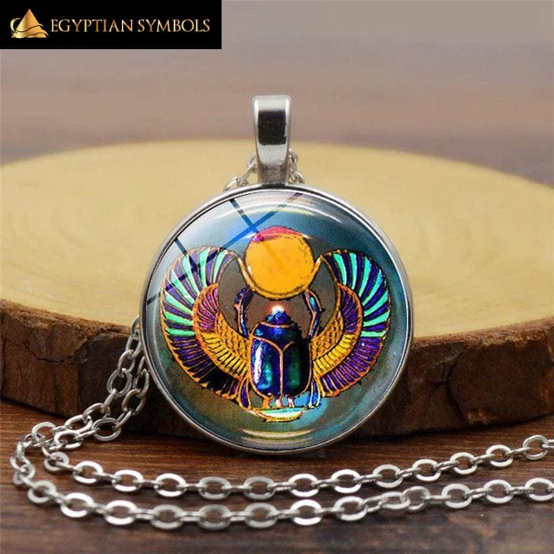 Best necklaces and pendants with infinity hearts for a romantic, eternal symbol-Egyptian Scarab Necklace