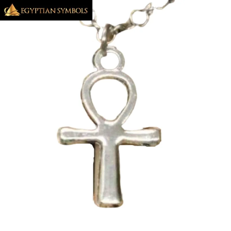 Elegant necklaces and pendants with onyx stones for a sleek, polished look-Ankh life symbol Necklace