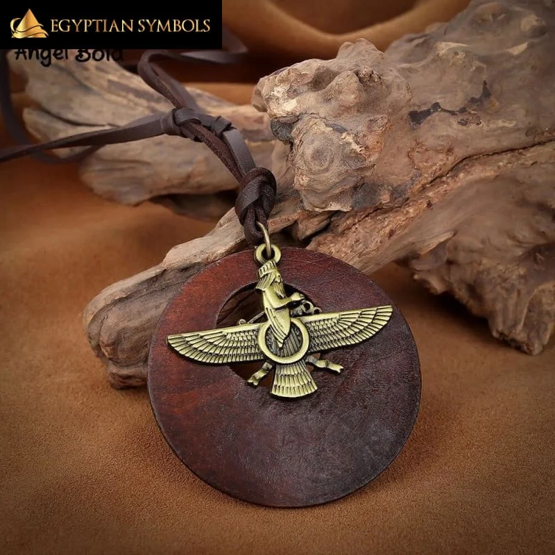 Personalized necklaces and pendants with name engravings for a custom touch-Ancient Bronze Egyptian Necklace