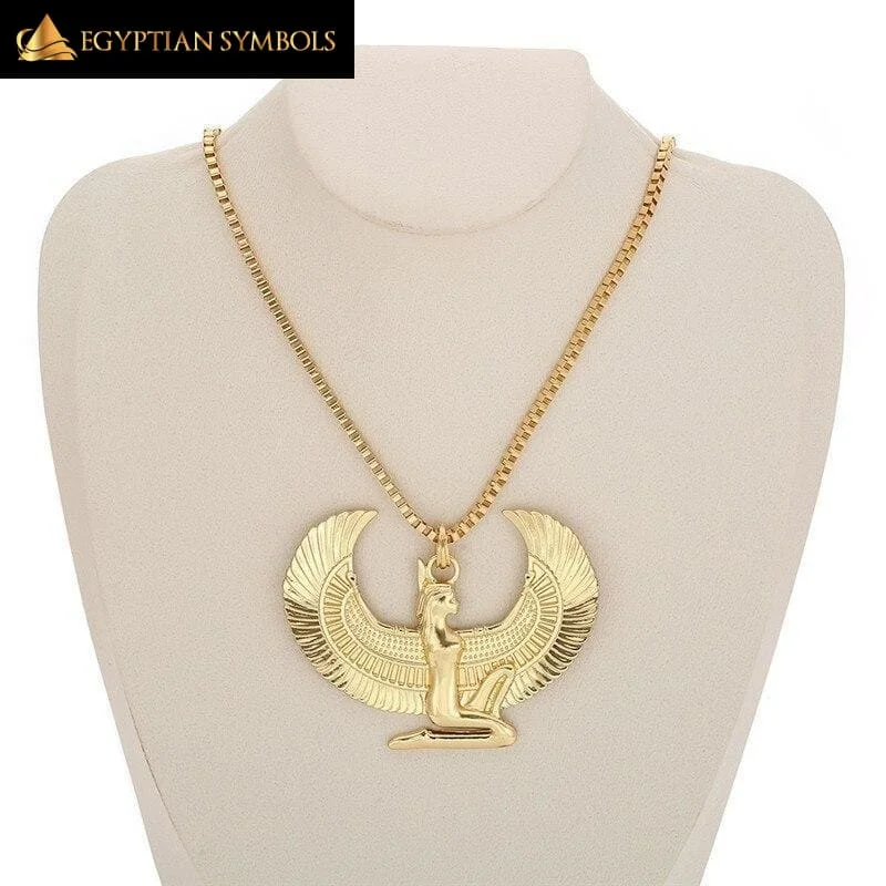 Personalized necklaces and pendants with initials for a customized and meaningful gift-Long Chain Eagle Necklace