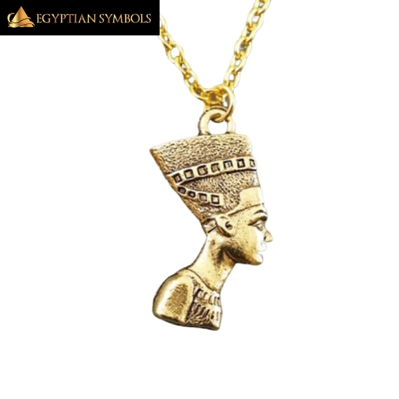 Best necklaces and pendants with butterfly wings for a delicate, graceful style-Charm Nefertiti Necklace