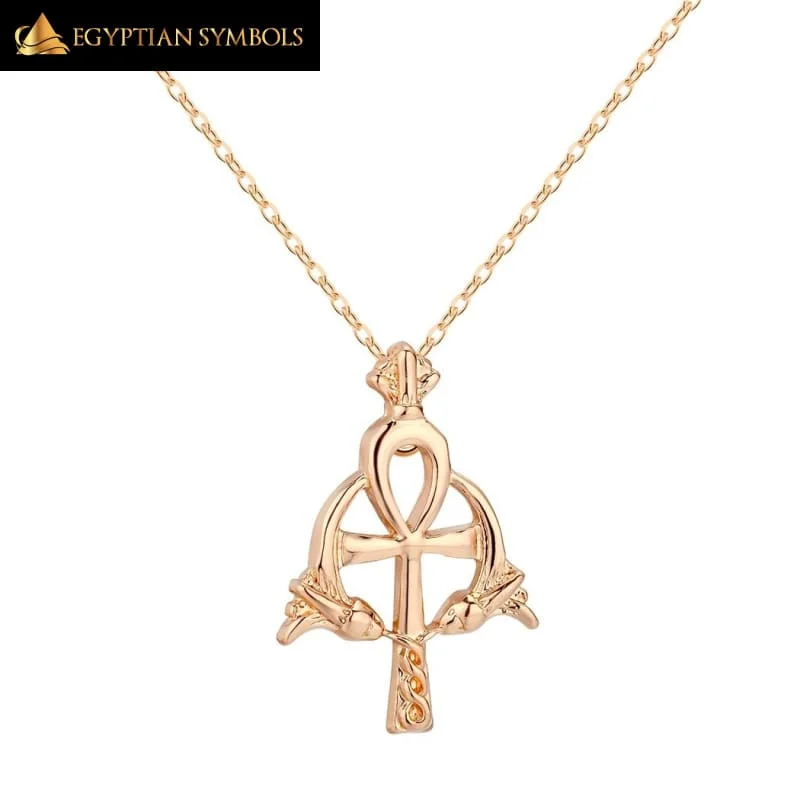 Necklaces and pendants with abstract shapes for a modern, creative appearance-Ankh Pendant for Women