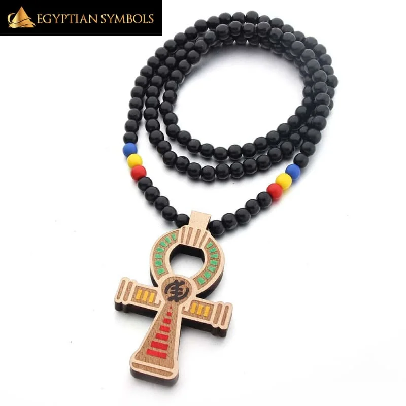 Necklaces and pendants with geometric pendants for a clean, contemporary design-ANKH Egyptian Power of Life Necklace