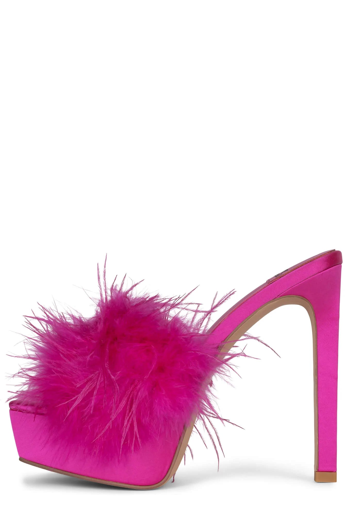 Elegant sandals for women with rhinestone accents and ankle straps for formal looks-Infatuate Heels - Fuchsia