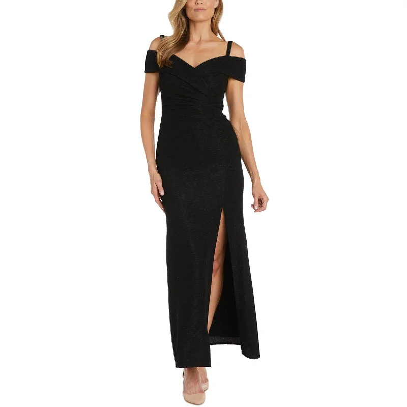 Sleeveless Dresses for Coolness -NW Nightway Womens Plus Shimmer Long Evening Dress