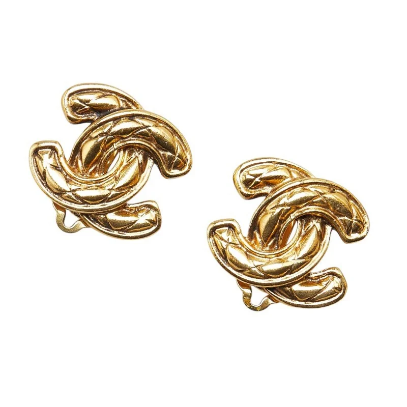 Maximalist Drop Earrings for Bling -Chanel  Clip Earrings (Pre-Owned)