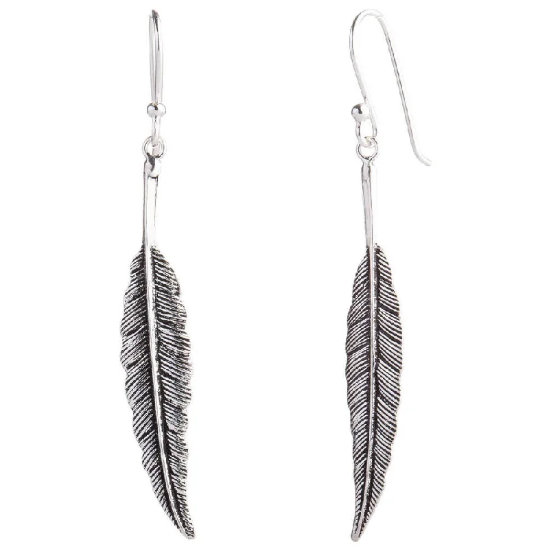 Round Drop Earrings for Classic -Handmade Sterling Silver Flight Foxtail Danling Style Earrings (Thailand)