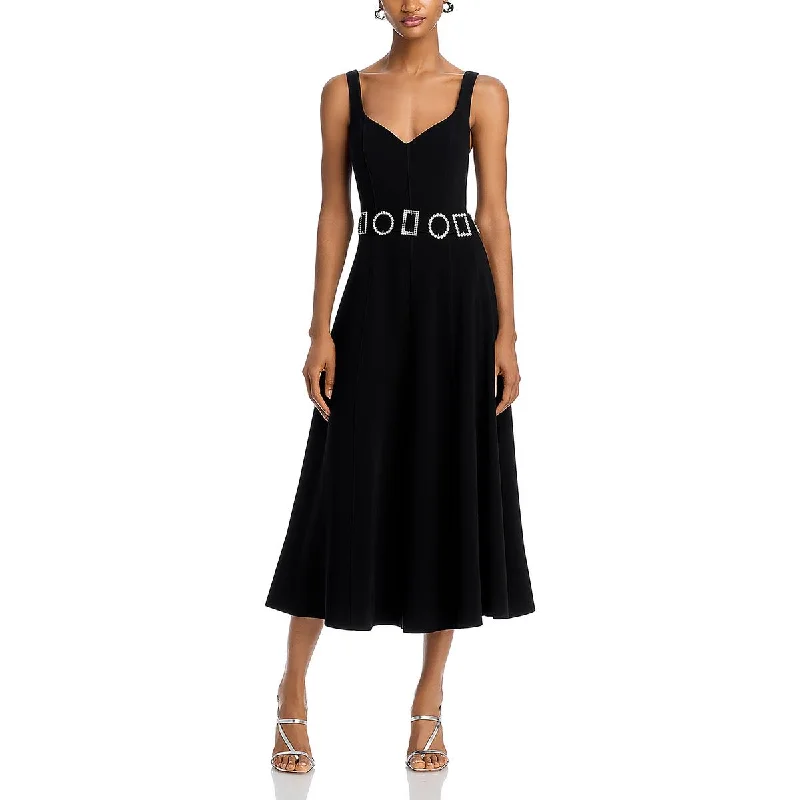 Indian Dresses with Intricacy -Cinq a Sept Womens Below Knee Embellished Midi Dress