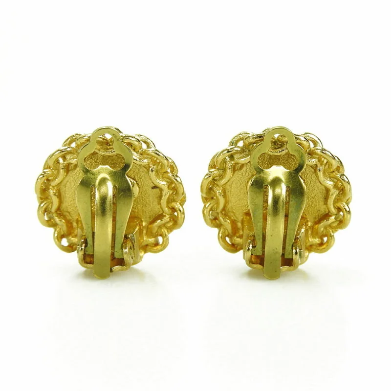 Gold Drop Earrings for Women -Chanel  Clip Earrings (Pre-Owned)