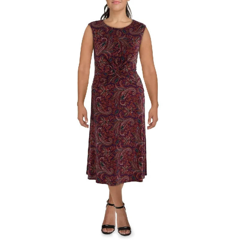 Fashionable Dresses for Style -Lauren Ralph Lauren Womens Paisley Long Cocktail And Party Dress