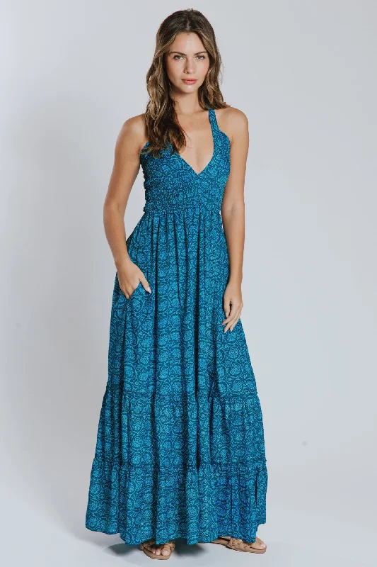 Evening Dresses for Formal Events -Aarya Halter Maxi Dress