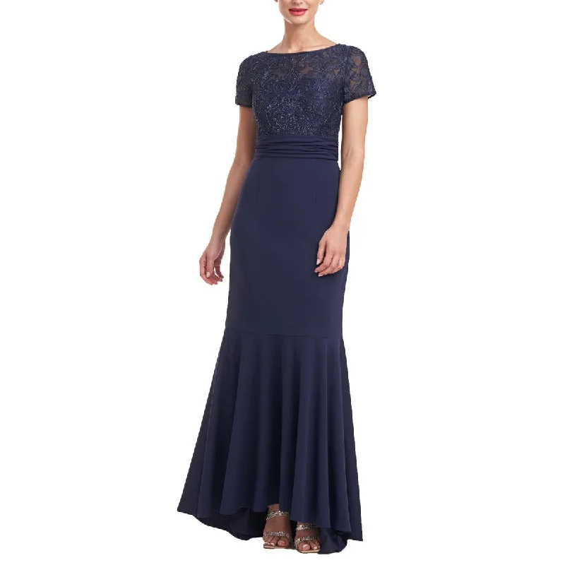 Formal Dresses for Occasions -JS Collections Womens Celia Beaded Mermaid Evening Dress