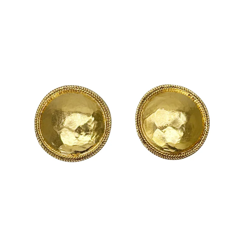 Leverback Drop Earrings for Comfort -Chanel Clip Earrings (Pre-Owned)