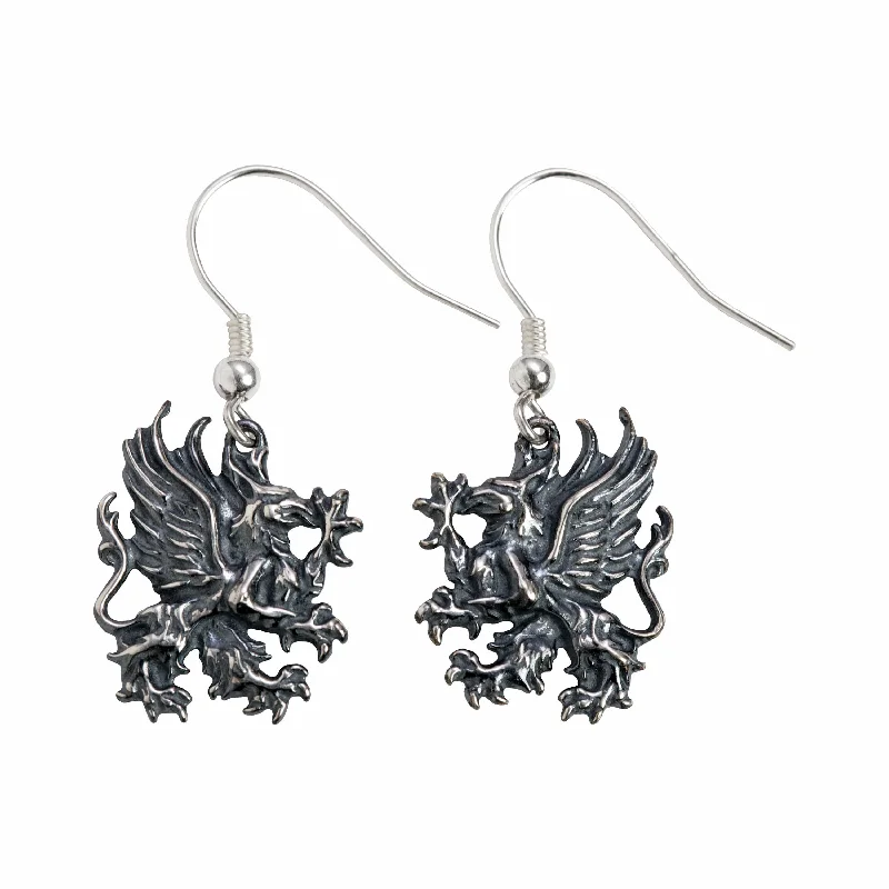 Short Drop Earrings for Subtle -Dragon Age - Grey Warden Earrings