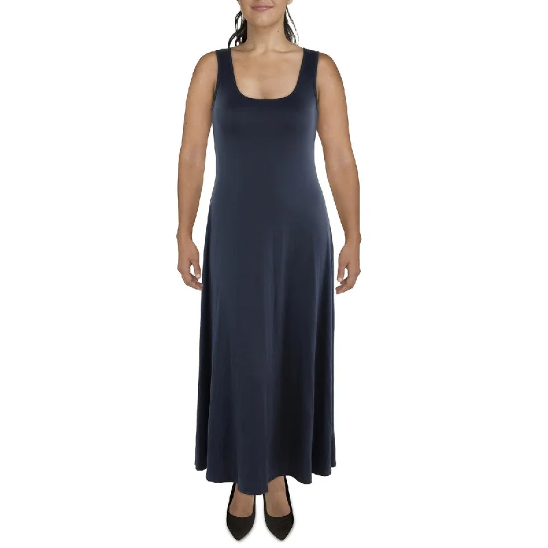 Cocktail Dresses for Party Time -24seven Comfort Apparel Womens Full Length Stretch Maxi Dress