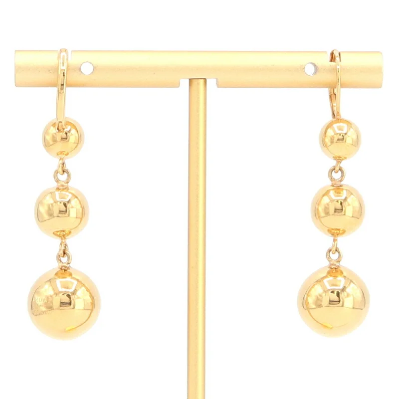 Drop Earrings for Prom Night -Celine  Metal Drop Earrings (Pre-Owned)