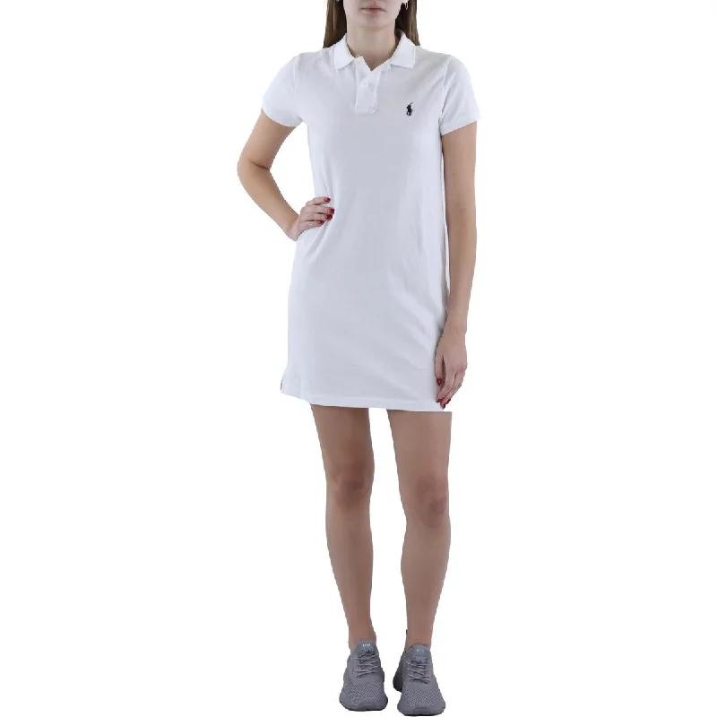 Midi Dresses for Versatile Wear -Polo Ralph Lauren Womens Pique Mini Shirtdress