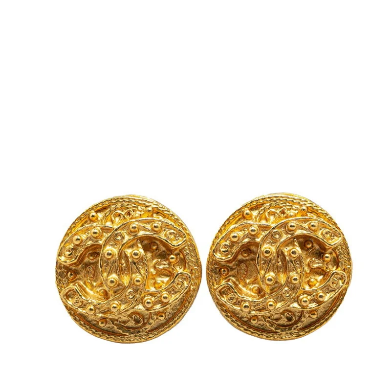 Drop Earrings for Festival Style -Chanel  Clip Earrings (Pre-Owned)