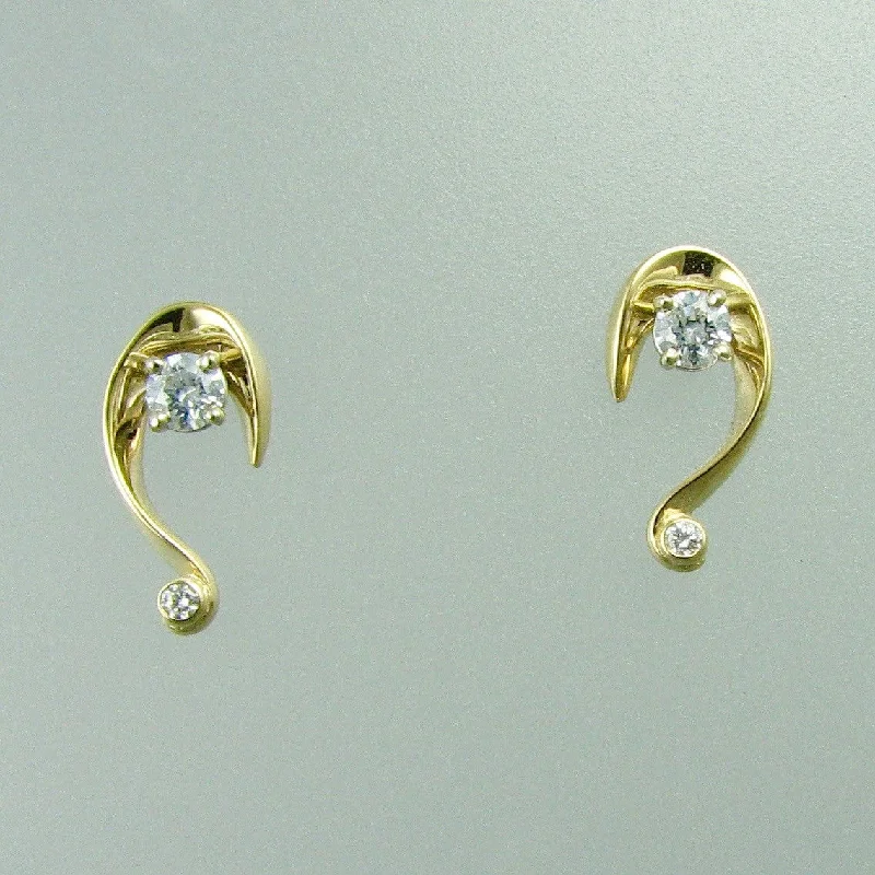 Hoop earrings with faceted crystals for added sparkle and shine-CJ Jackets