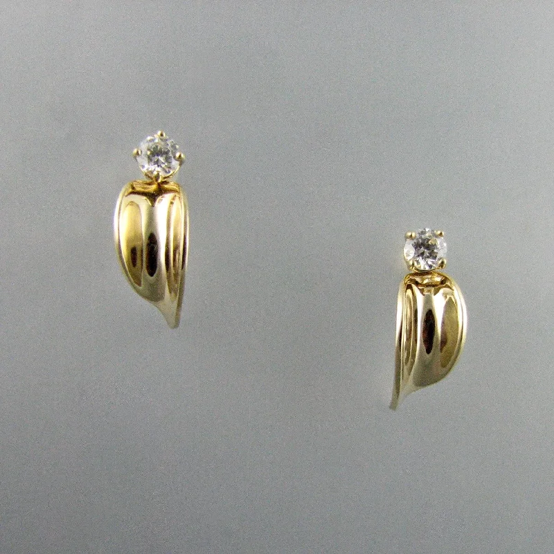 Hoop earrings with gold accents for a warm, elegant statement piece-Wave Jackets